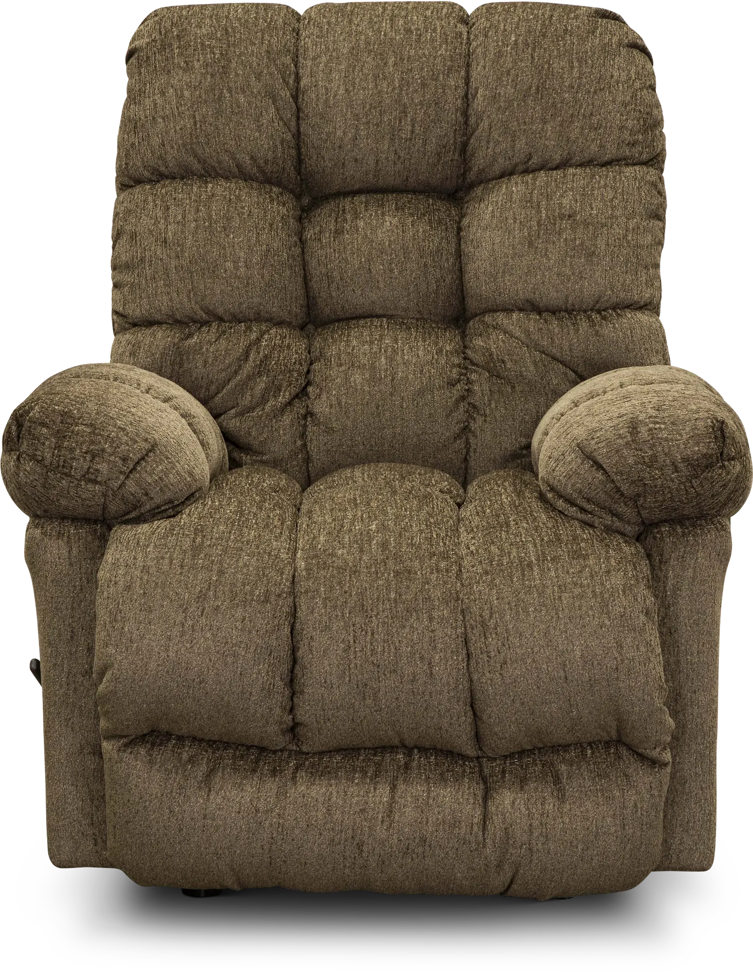 Carob Brown Contemporary Rocker Recliner - Brosmer-1