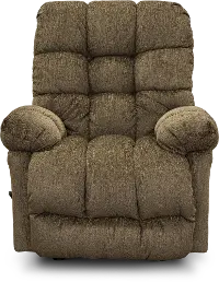 Carob Brown Contemporary Rocker Recliner - Brosmer
