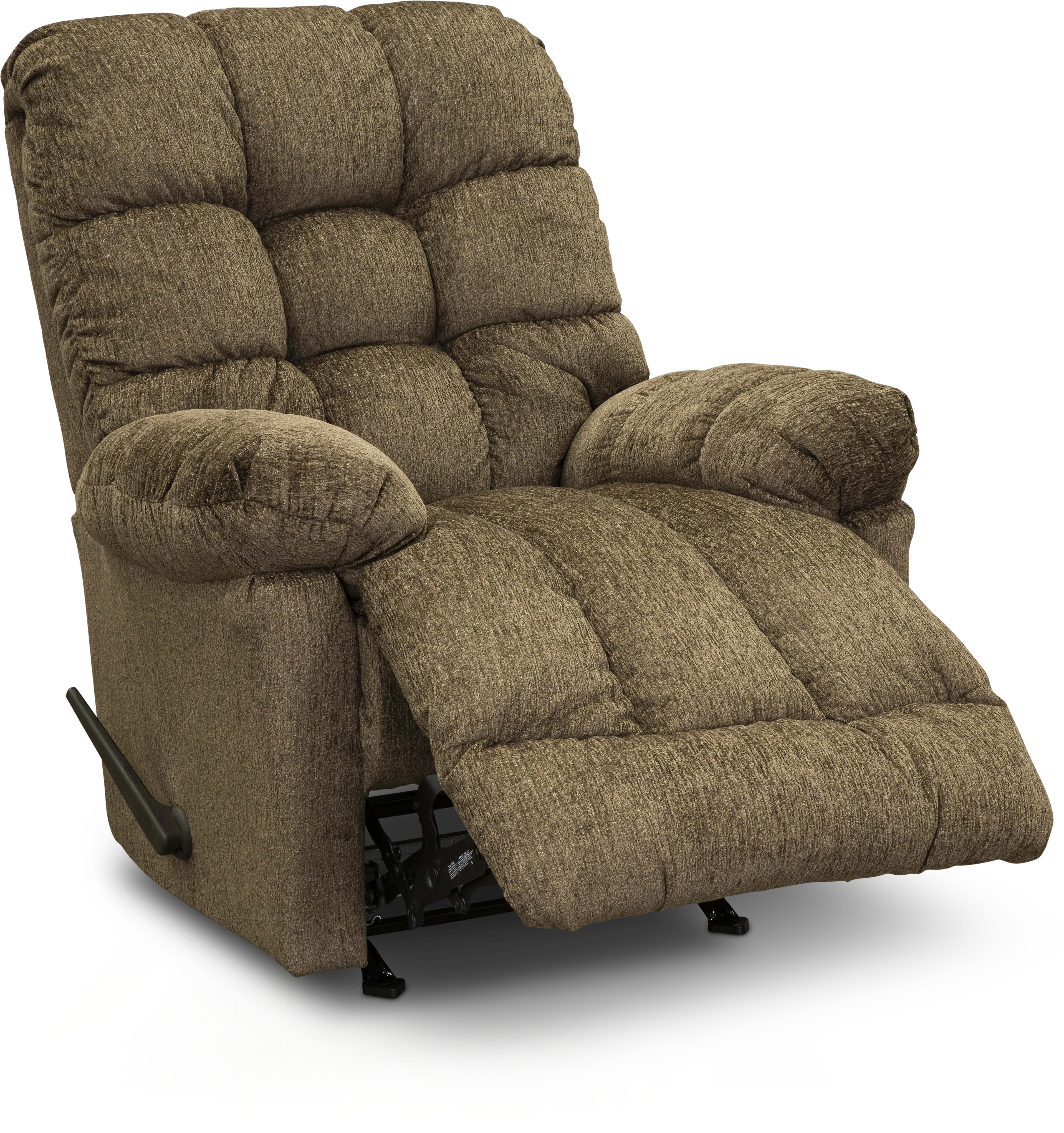 Carob Brown Contemporary Rocker Recliner - Brosmer-2