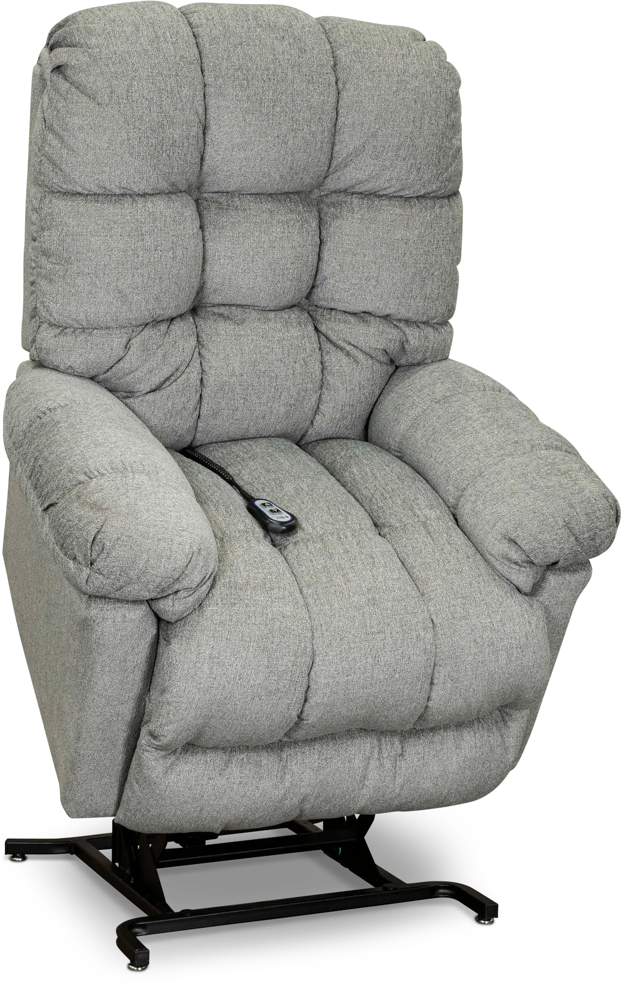 Spruce Gray Contemporary Reclining Lift Chair - Brosmer-2