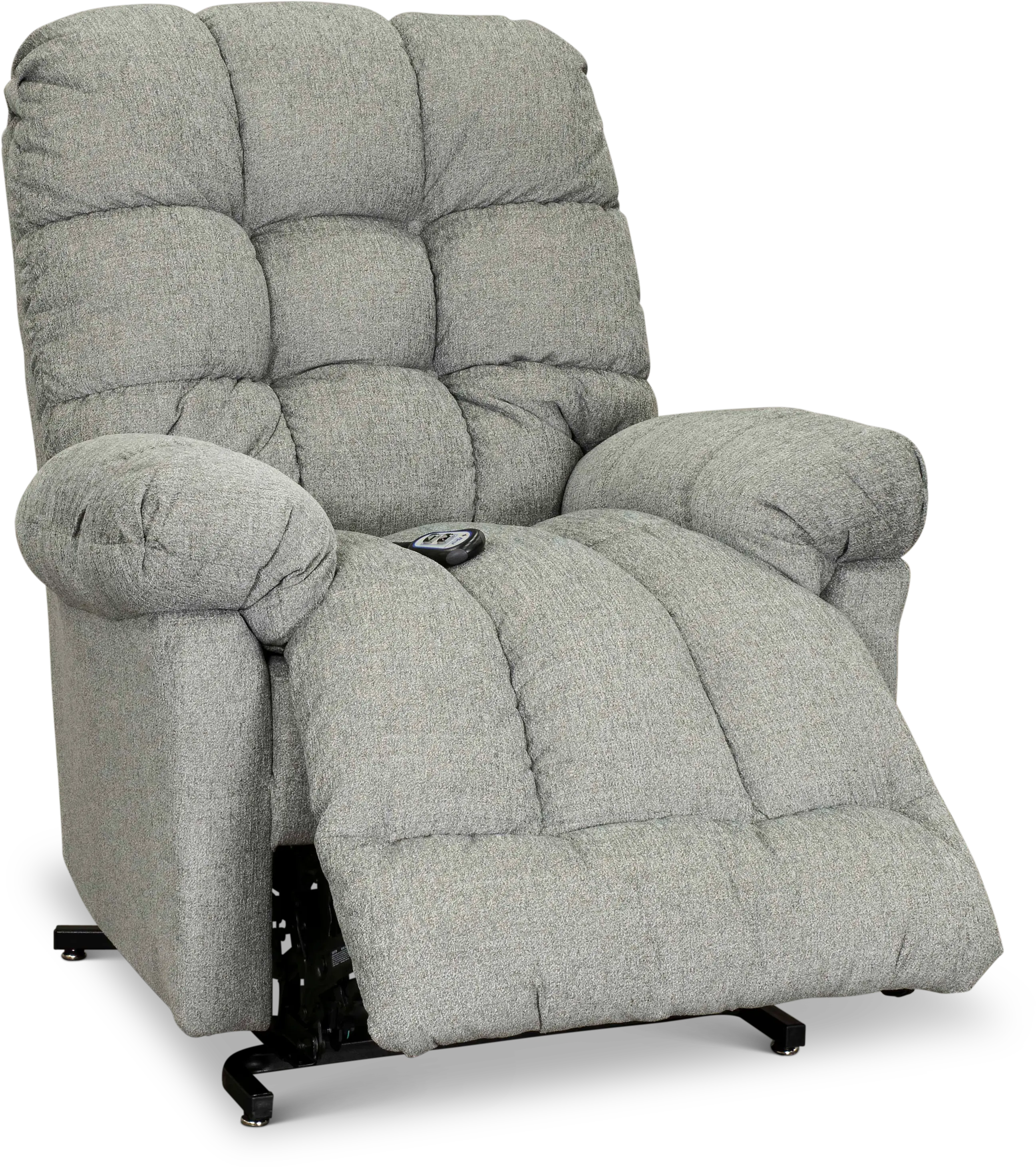 Spruce Gray Contemporary Reclining Lift Chair - Brosmer-5