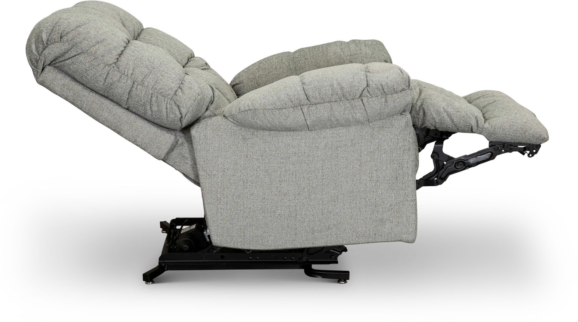 Spruce Gray Contemporary Reclining Lift Chair - Brosmer-7
