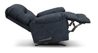 Indigo Blue Rocker Recliner - Rodney-3