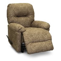 Camel Brown Rocker Recliner - Rodney-2