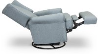 Delft Blue Power Swivel Glider Recliner - Logan-3