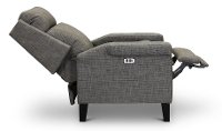 Briar Gray High Leg Power Recliner with 3-Way Tilt Headrest - Prima-3