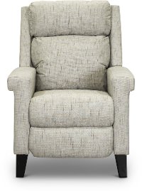 Linen High Leg Power Recliner with 3-Way Tilt Headrest - Prima