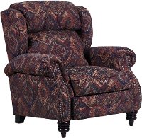 Tijuana Canyon Terracotta High Leg Power Recliner - Bisbee
