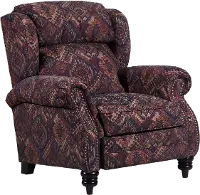 Tijuana Canyon Terracotta High Leg Power Recliner - Bisbee