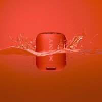 SRSXB12/R XB12 Waterproof Extra Bass Portable Bluetooth Speaker - Red-4