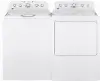 KIT GE 14 Cycle Top Load Washer and Gas Dryer Pair - White