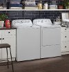 KIT GE 14 Cycle Top Load Washer and Gas Dryer Pair - White-3
