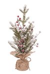 18 Inch Frosted Tree with Berries