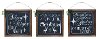 Assorted MDF Christmas Wall Art with Greenery