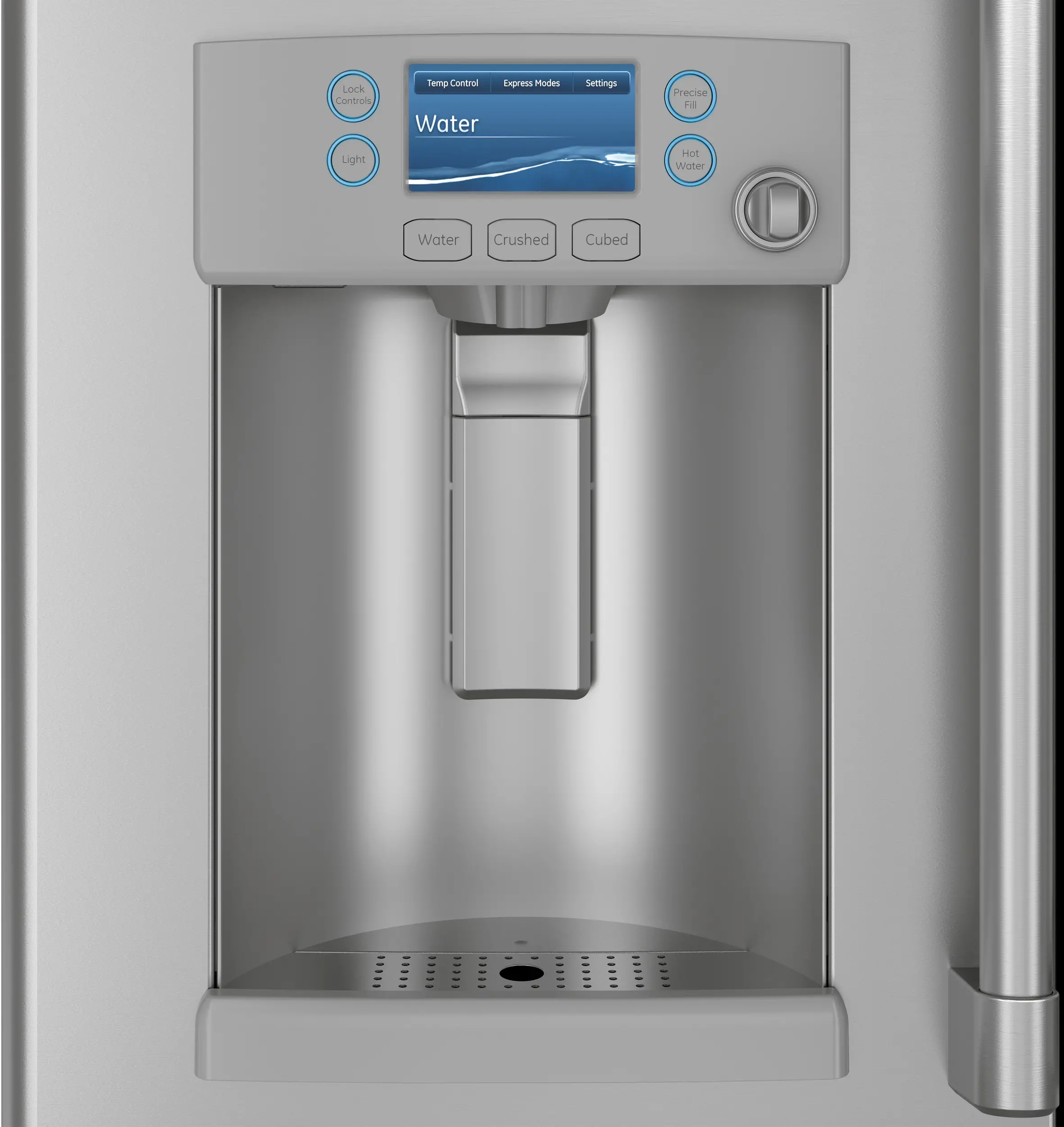 CFE28TP2MS1 Cafe 27.8 cu ft French Door Refrigerator - Stainless Steel-3