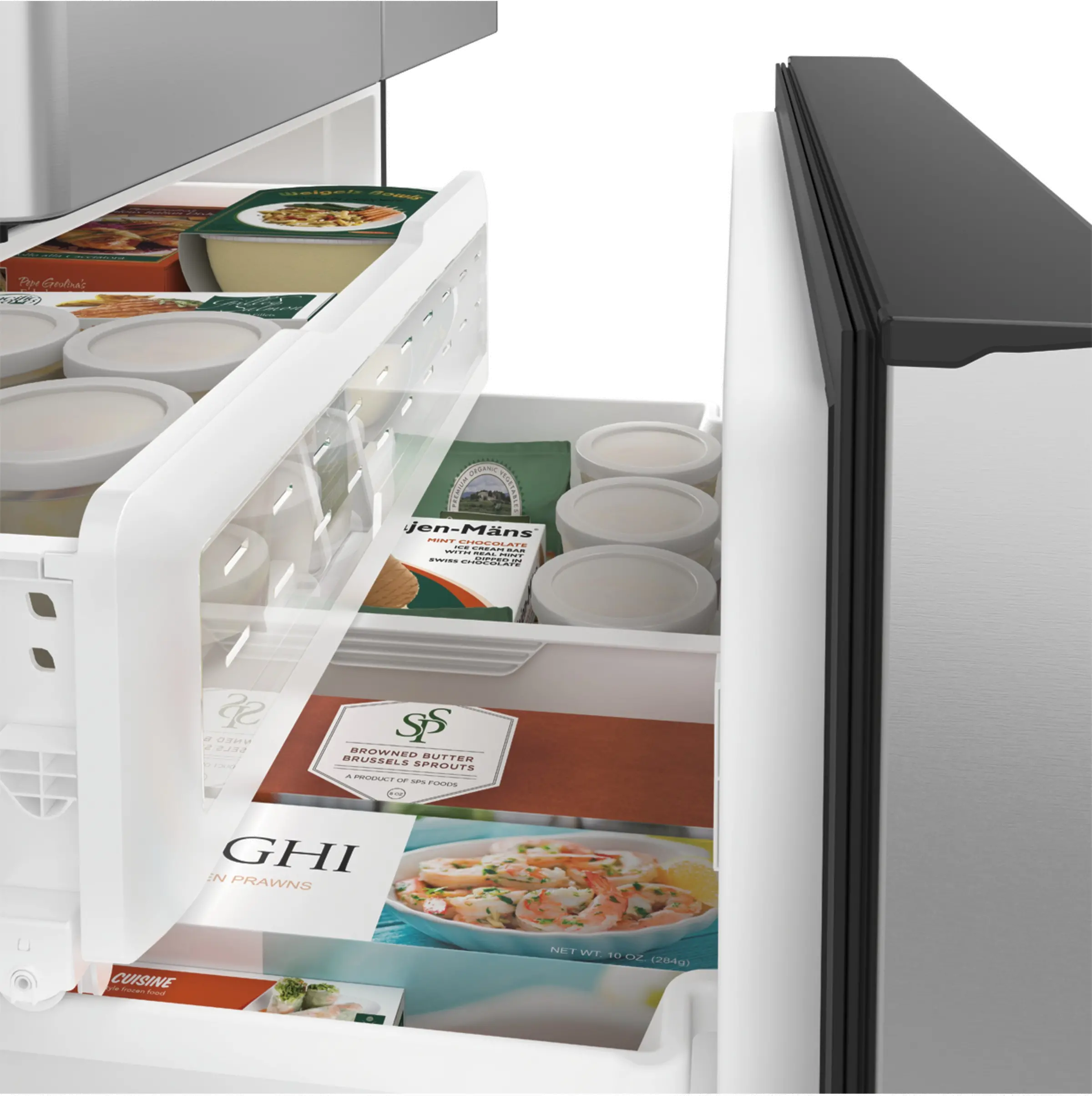 CFE28TP2MS1 Cafe 27.8 cu ft French Door Refrigerator - Stainless Steel-6