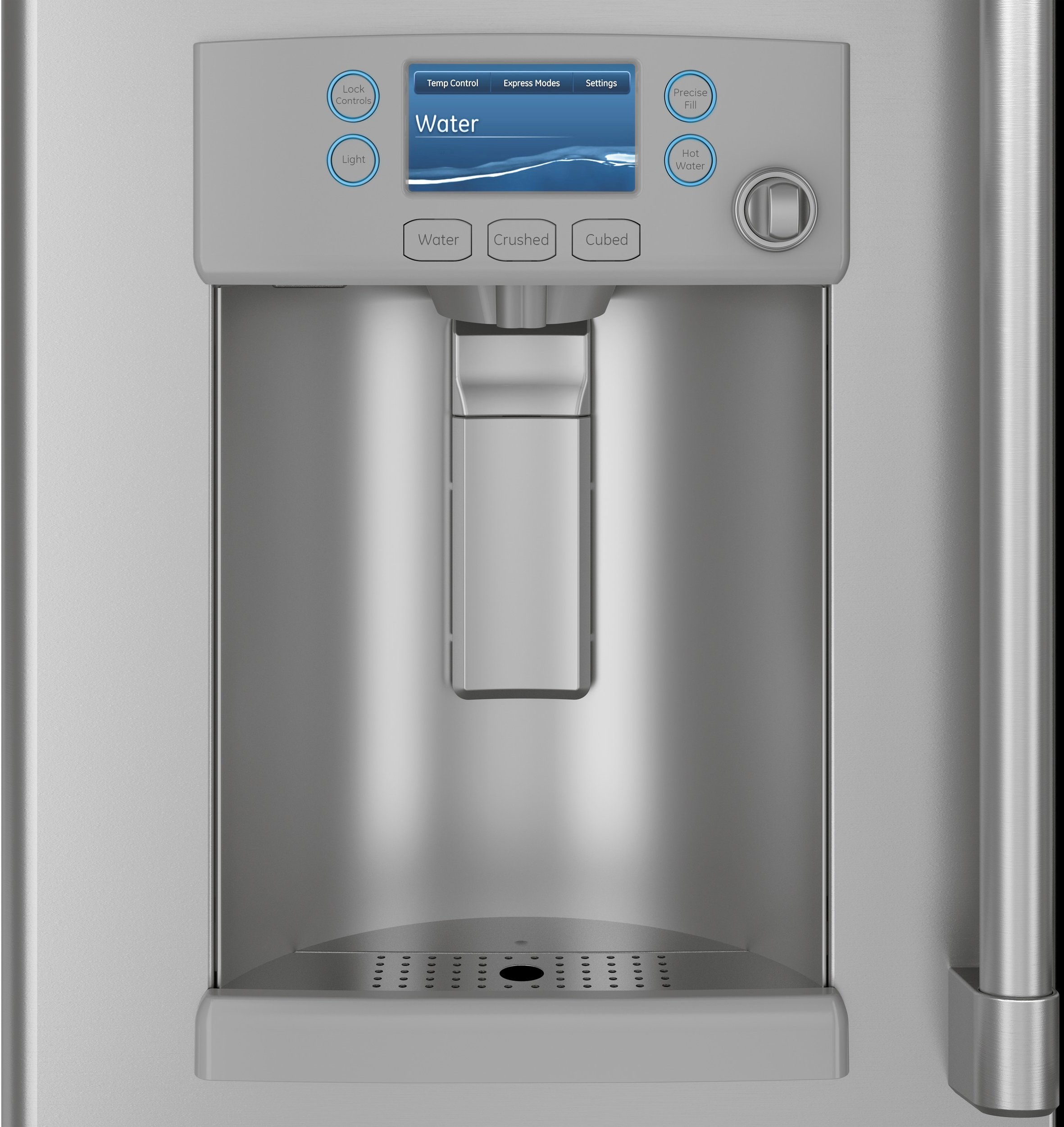 CFE28TP2MS1 Cafe 27.8 cu. ft. French Door Smart Refrigerator - 36 Inch Stainless Steel-3