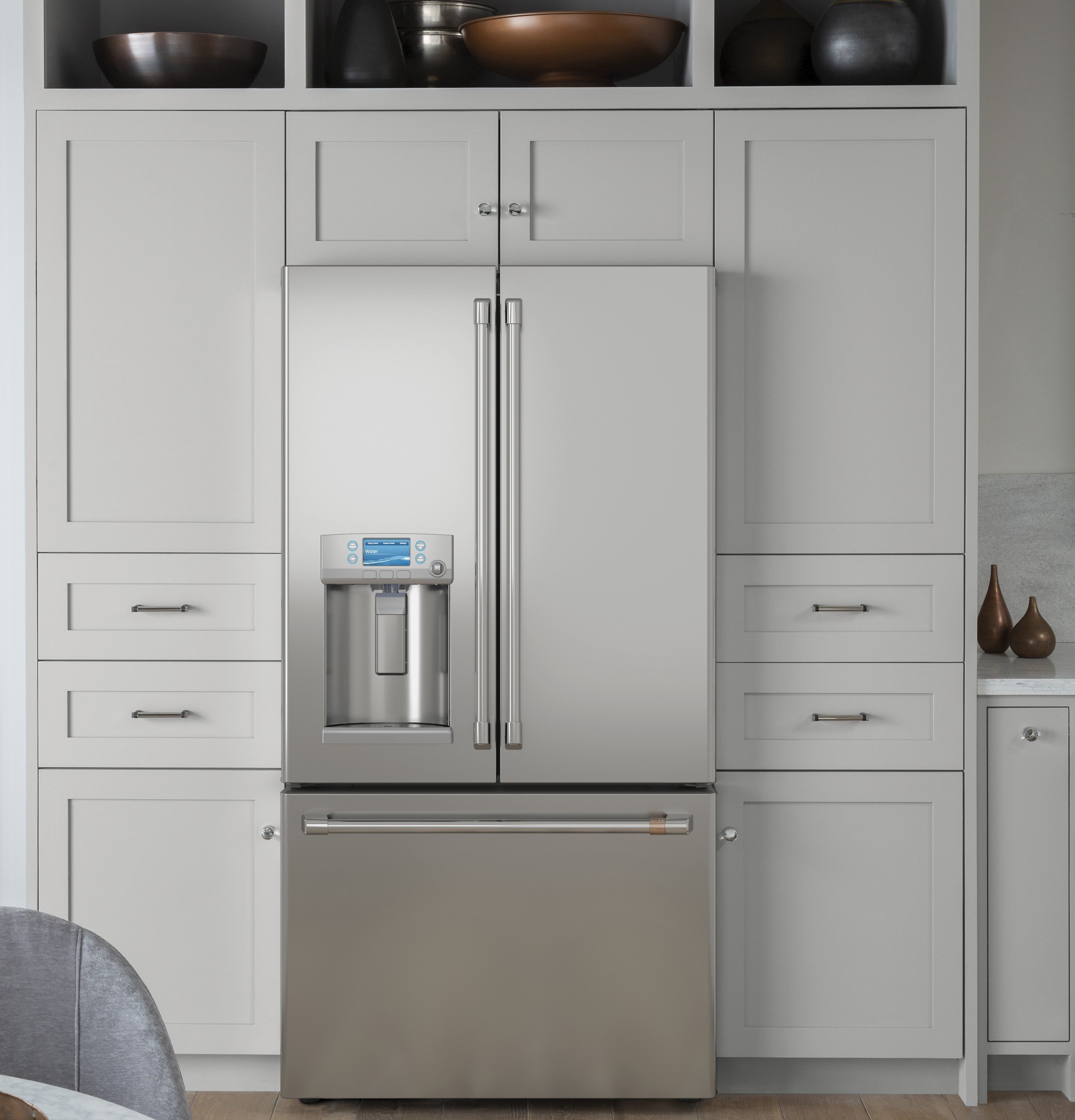CFE28TP2MS1 Cafe 27.8 cu. ft. French Door Smart Refrigerator - 36 Inch Stainless Steel-7