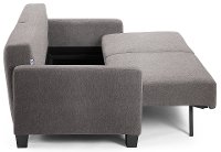 Ella Mushroom Gray Drop Back Queen Convertible Sofa Bed - Winston-8