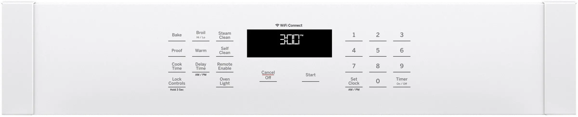 JKS3000DNWW GE 27 Inch Smart Single Wall Oven - 4.3 cu. ft. White-3
