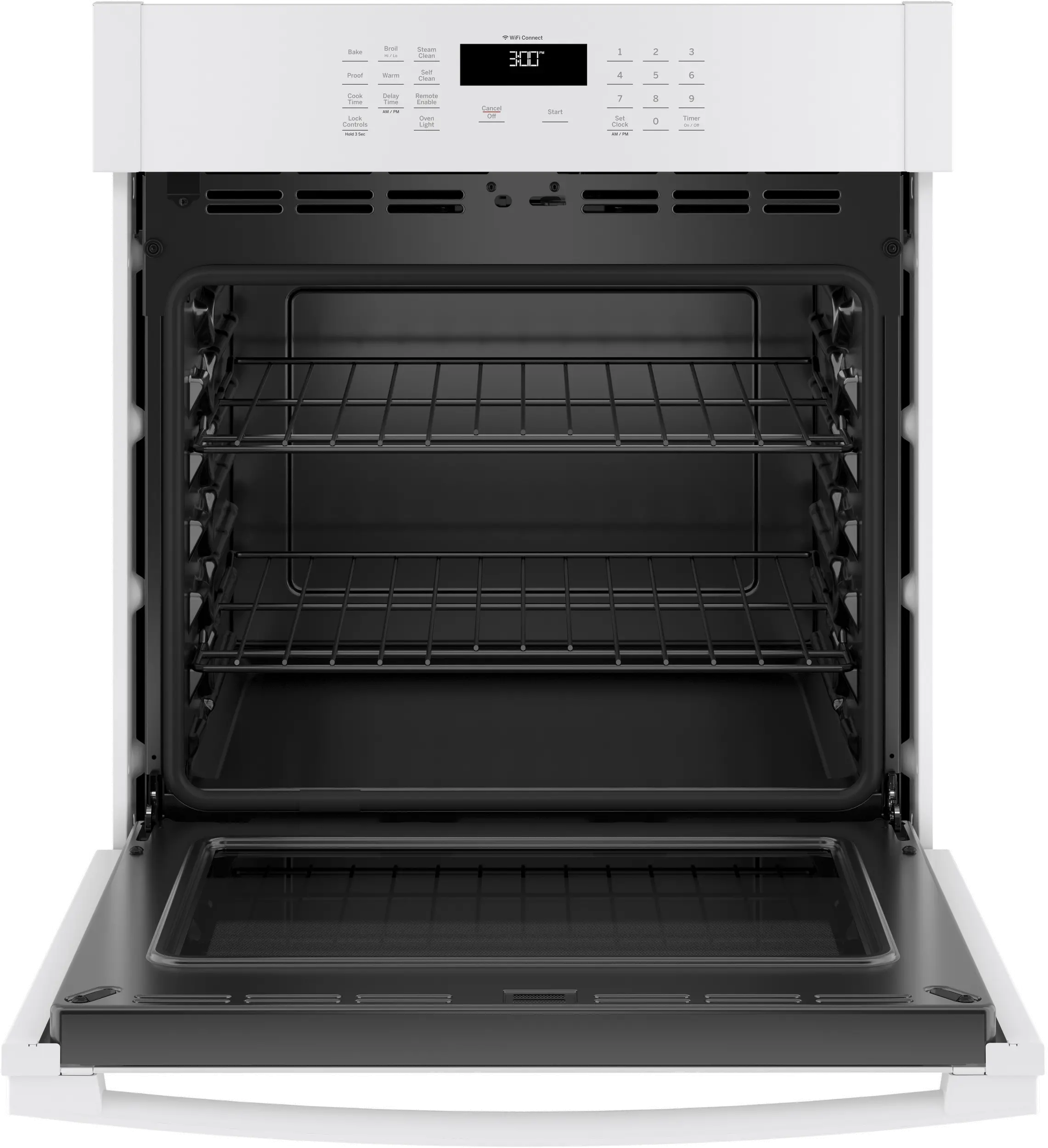 JKS3000DNWW GE 27 Inch Smart Single Wall Oven - 4.3 cu. ft. White-5