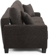Ella Slate Gray Drop Back Convertible Queen Sofa Bed - Winston-6