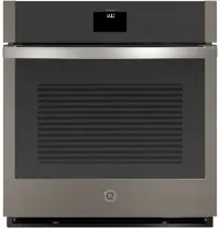 JKS5000ENES GE 27 Inch Single Wall Smart Oven - 4.3 cu. ft. Slate