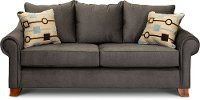 Casual Contemporary Seal Gray Sofa - Rialto