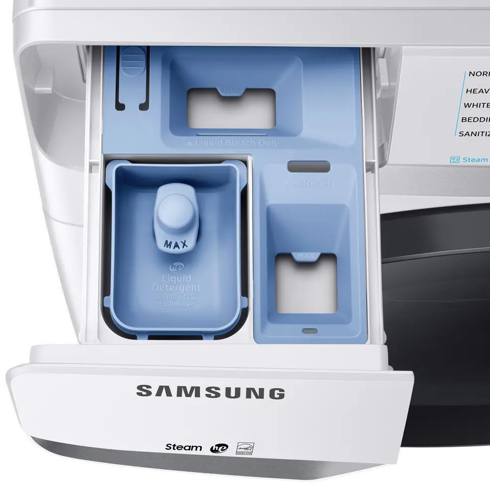 WF45R6100AW Samsung WF6100 Front Load Washer - 4.5 cu. ft. White-4