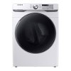 DVE45R6100W Samsung Electric Dryer Steam Sanitize+ - 7.5 cu. ft. White
