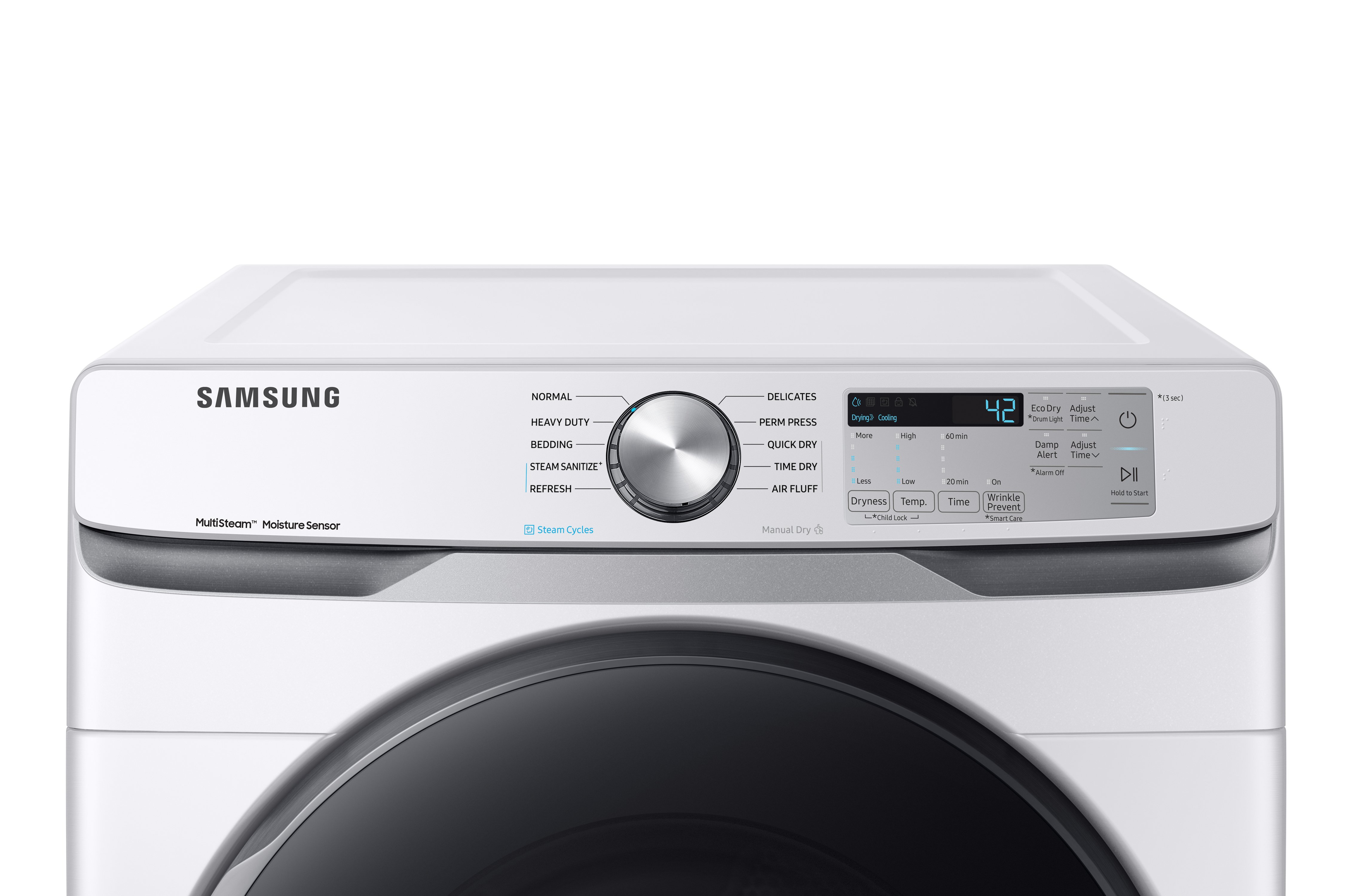 DVG45R6100W Samsung Gas Dryer Steam Sanitize+ - 7.5 cu. ft. White-5