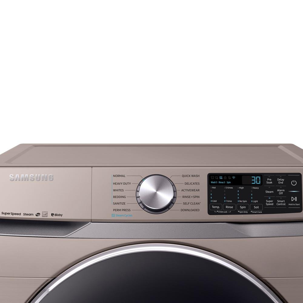 WF45R6300AC Samsung WF6300 Front Load Washer - 4.5 cu. ft. Champagne-3