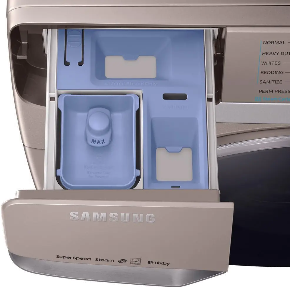 WF45R6300AC Samsung WF6300 Front Load Washer - 4.5 cu. ft. Champagne-4
