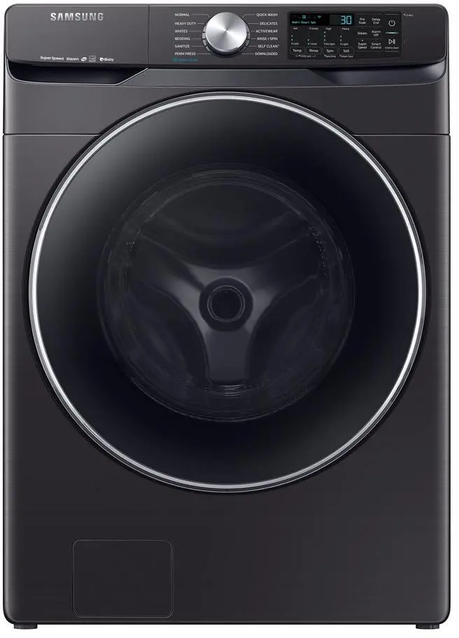 WF45R6300AV Samsung Super Speed Front Load Washer - 4.5 cu. ft. Black Stainless-1