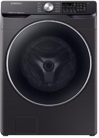 WF45R6300AV Samsung Super Speed Front Load Washer - 4.5 cu. ft. Black Stainless