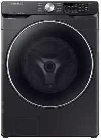 WF45R6300AV Samsung Super Speed Front Load Washer - 4.5 cu. ft. Black Stainless