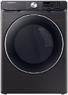 DVG45R6300V Samsung WiFi Enabled Gas Dryer - 7.5 cu. ft. Fingerprint Resistant Black Stainless Steel