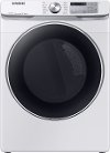 DVE45R6300W Samsung Front Control Electric Dryer with Bixby - 7.5 cu. ft. White