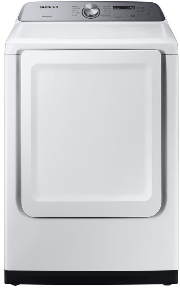 DVE50R5200W Samsung Sensor Dry Electric Dryer - 7.4 cu. ft. White-1