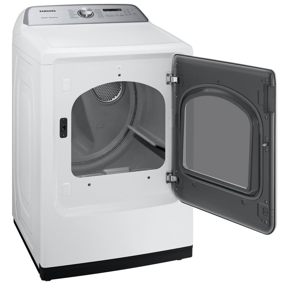 DVG50R5400W Samsung Steam Sanitize+ Gas Dryer - 7.4 cu. ft. White-2