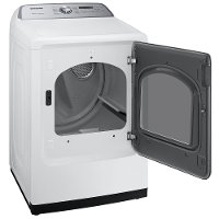 DVG50R5400W Samsung Steam Sanitize+ Gas Dryer - 7.4 cu. ft. White-2