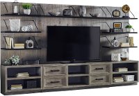 Industrial 68 Inch Entertainment Center - Billboard