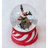 Multi Color Musical Reindeer Snow Globe