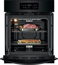 FFEW2426UB Frigidaire 24 Inch Single Wall Oven - 3.8 cu. ft. Black-2
