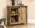 Adept Craftsman Oak Accent Storage Cabinet