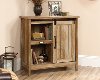 Craftsman Oak Accent Storage Cabinet - Adept