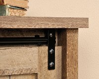Craftsman Oak Accent Storage Cabinet - Adept-6