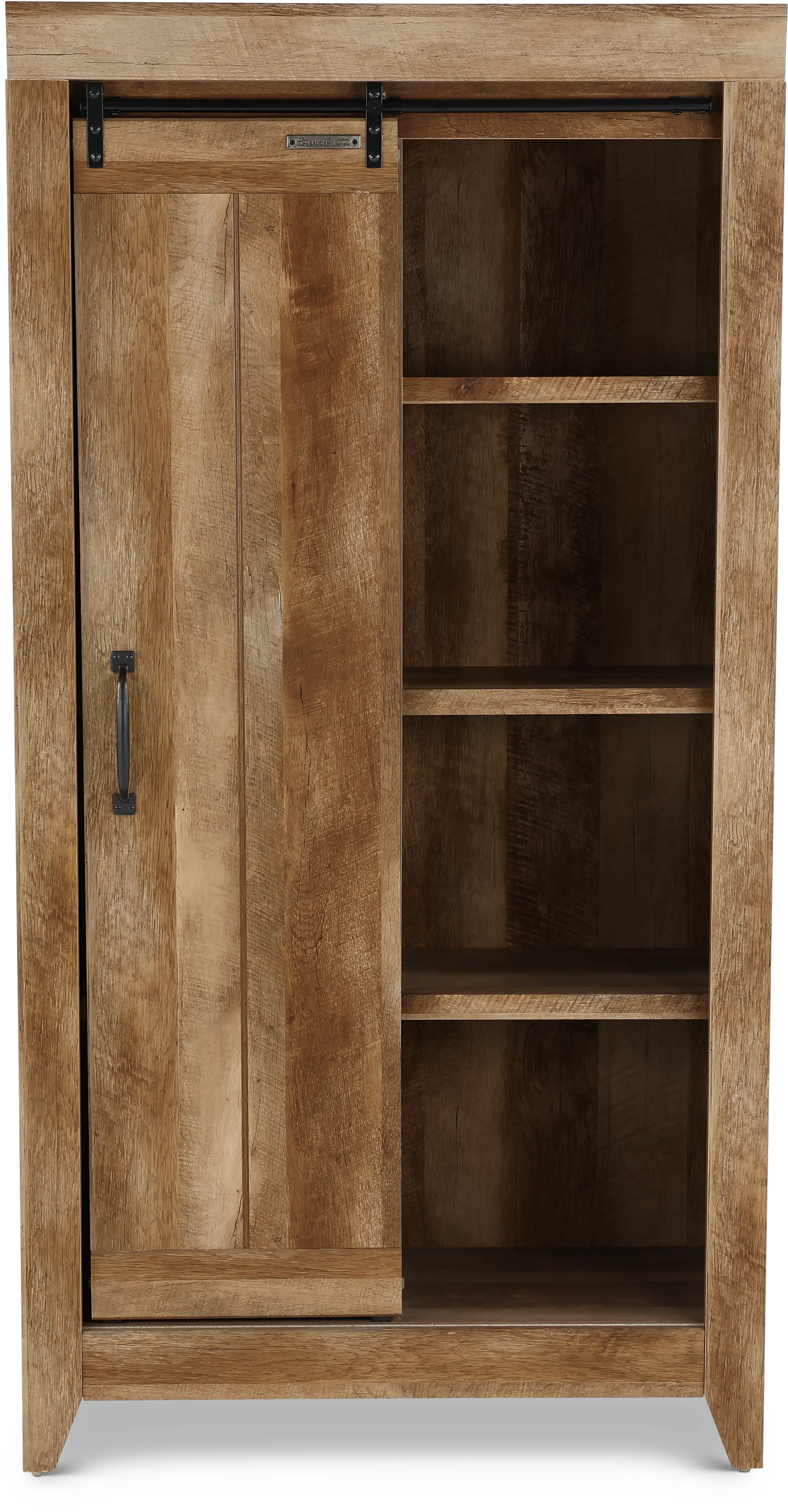 Adept Storage Craftsman Oak Storage Cabinet-1