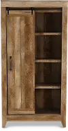 Adept Storage Craftsman Oak Storage Cabinet