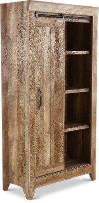 Craftsman Oak Storage Cabinet - Adept Storage-3